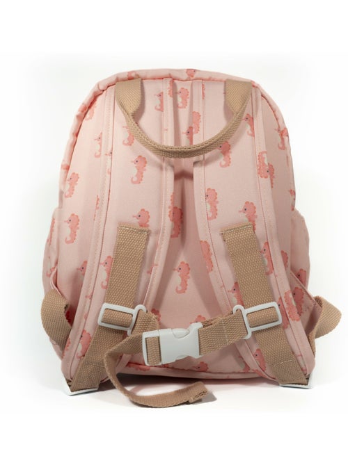 Ensemble de rentrée – Sac à dos en matière recyclée & gourde souple assortie (3-6 ans) -  Hippocampe - Kiabi