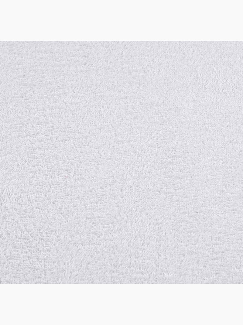 Ensemble de serviettes éponge coton frogn 8 pièces 360 g/m² - vidaxl Blanc - Kiabi