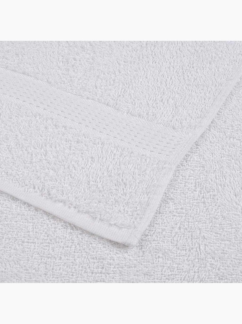 Ensemble de serviettes éponge coton frogn 8 pièces 360 g/m² - vidaxl Blanc - Kiabi