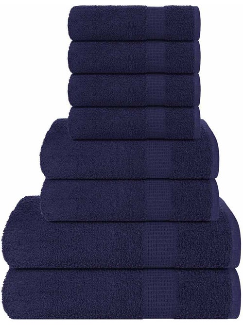 Ensemble de serviettes éponge coton frogn 8 pièces 360 g/m² - vidaxl - Kiabi Ensemble de serviettes éponge coton frogn 8 pièces 360 g/m² - vidaxl - Kiabi