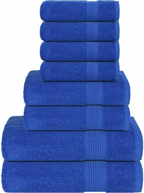 Ensemble de serviettes éponge coton frogn 8 pièces 360 g/m² - vidaxl - Kiabi Ensemble de serviettes éponge coton frogn 8 pièces 360 g/m² - vidaxl - Kiabi
