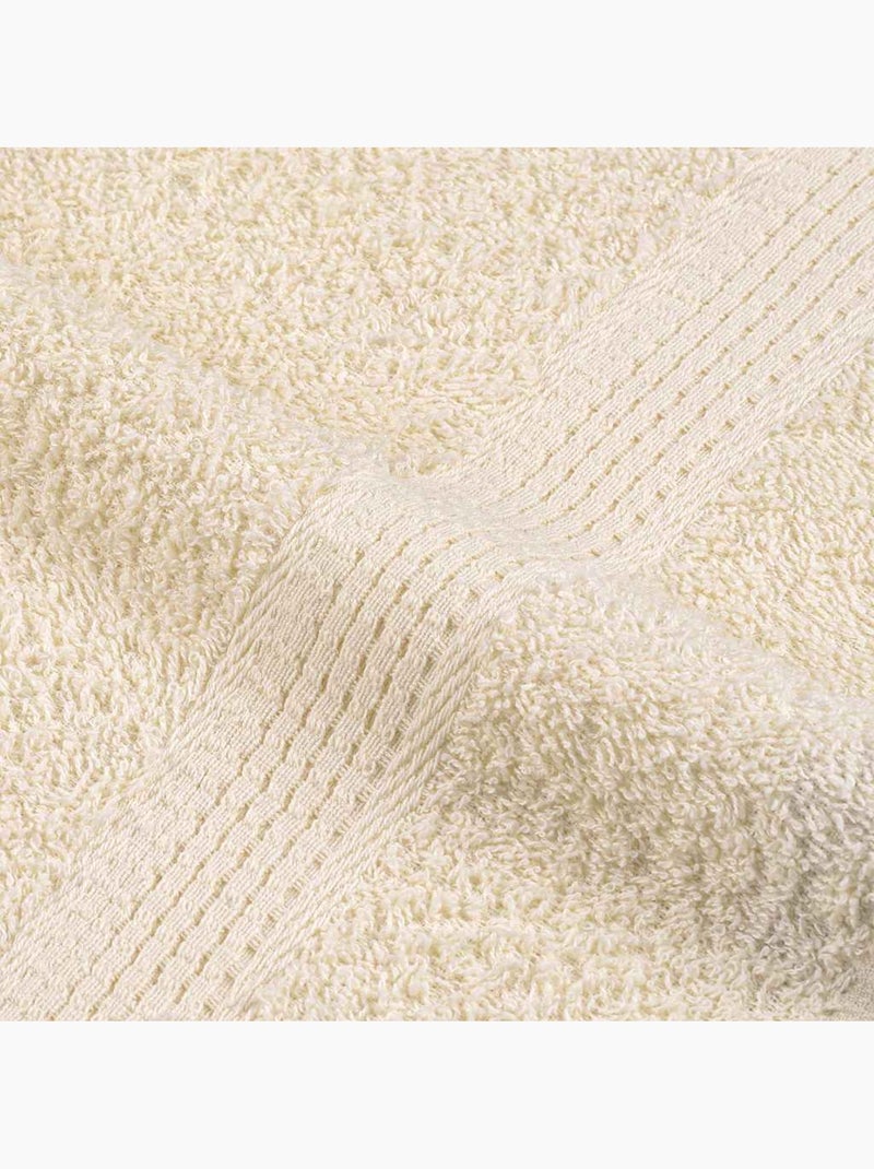 Ensemble de serviettes éponge coton frogn 8 pièces 360 g/m² - vidaxl Crème - Kiabi