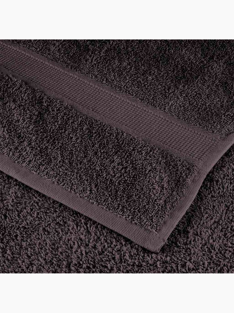 Ensemble de serviettes éponge coton frogn 8 pièces 360 g/m² - vidaxl gris anthracite - Kiabi