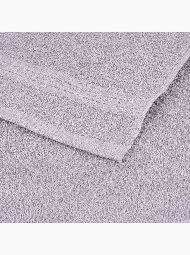 Ensemble de serviettes éponge coton frogn 8 pièces 360 g/m² - vidaxl Gris - Kiabi