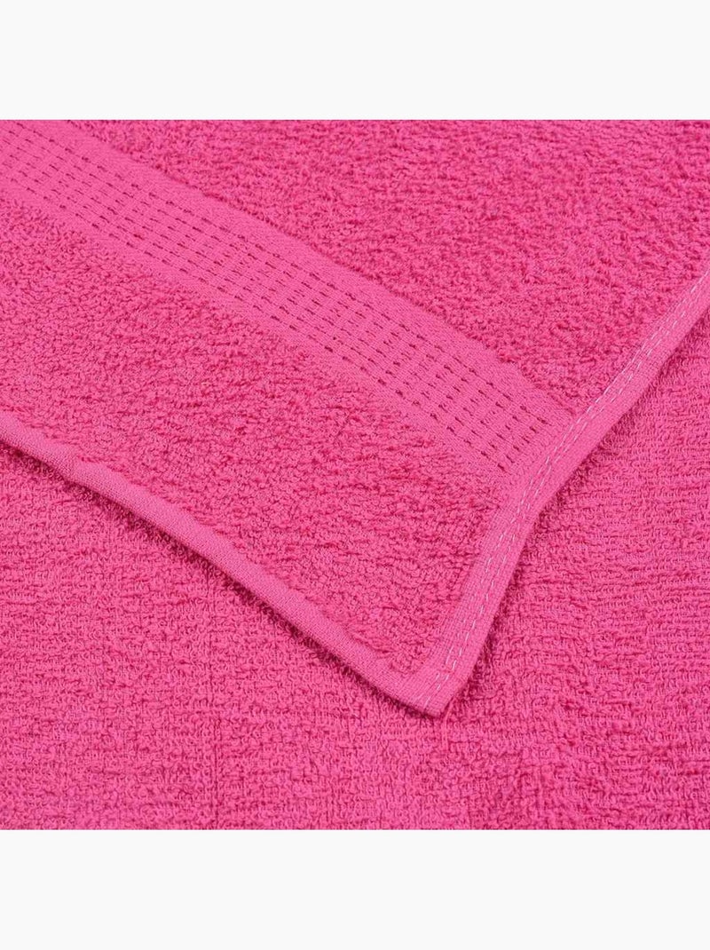 Ensemble de serviettes éponge coton frogn 8 pièces 360 g/m² - vidaxl Rose - Kiabi