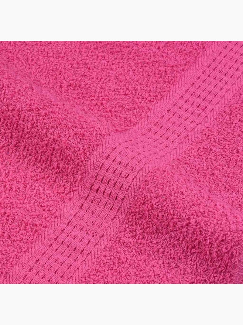 Ensemble de serviettes éponge coton frogn 8 pièces 360 g/m² - vidaxl Rose - Kiabi