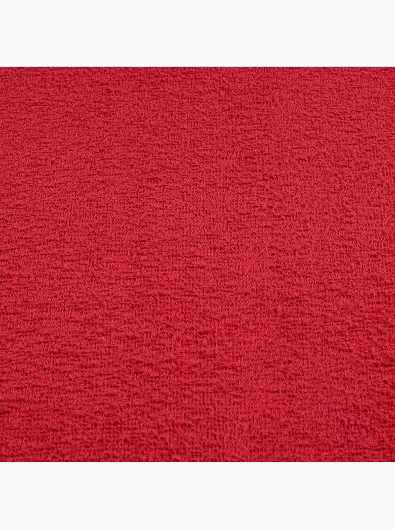 Ensemble de serviettes éponge coton frogn 8 pièces 360 g/m² - vidaxl Rouge - Kiabi