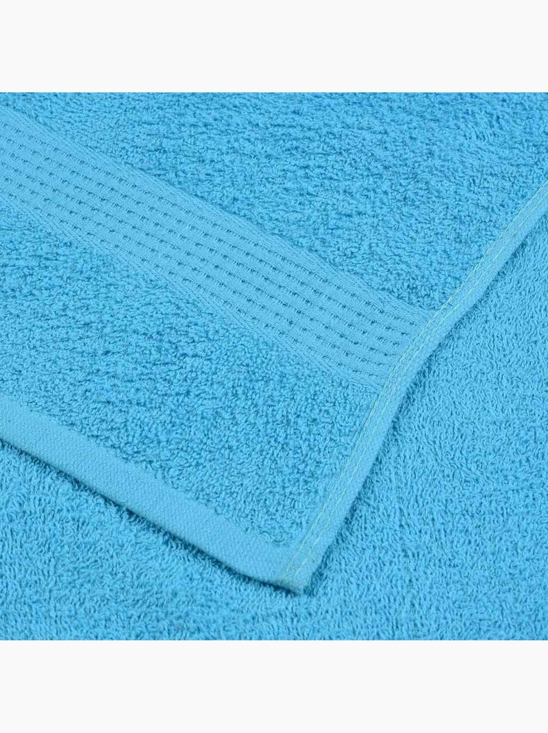 Ensemble de serviettes éponge coton frogn 8 pièces 360 g/m² - vidaxl Turquoise - Kiabi
