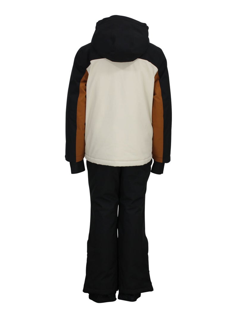 Ensemble de ski ECEROME - PEAK MOUNTAIN Noir Beige - Kiabi