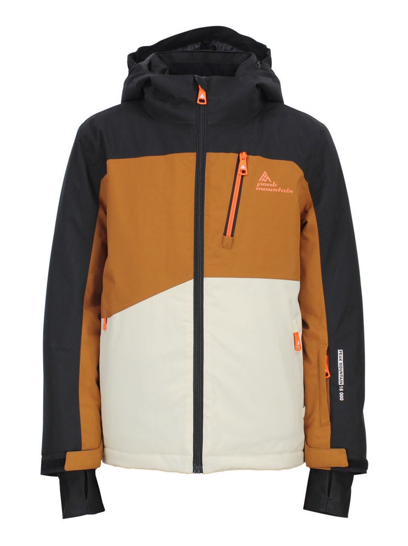 Ensemble de ski ECEROME - PEAK MOUNTAIN Noir Beige - Kiabi