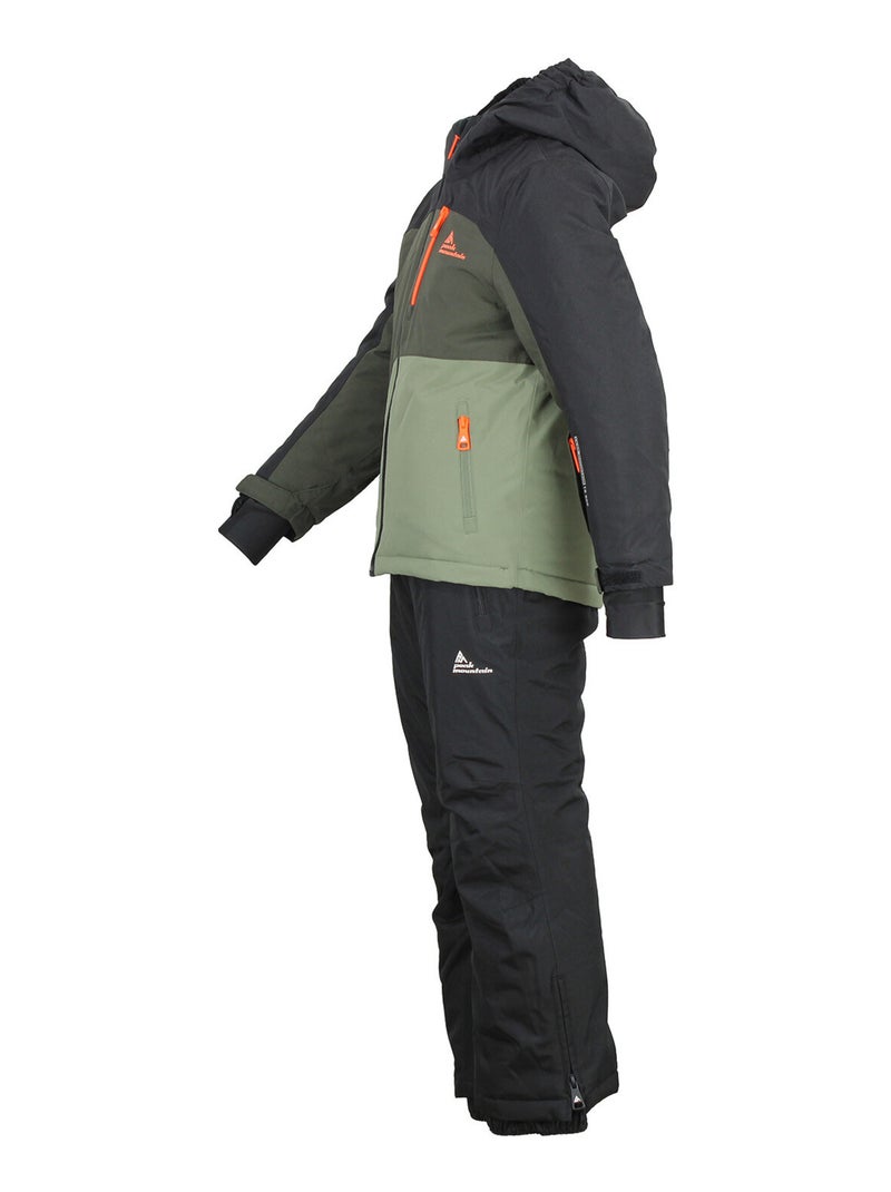 Ensemble de ski ECEROME - PEAK MOUNTAIN Noir Vert - Kiabi