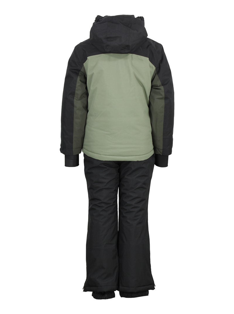 Ensemble de ski ECEROME - PEAK MOUNTAIN Noir Vert - Kiabi