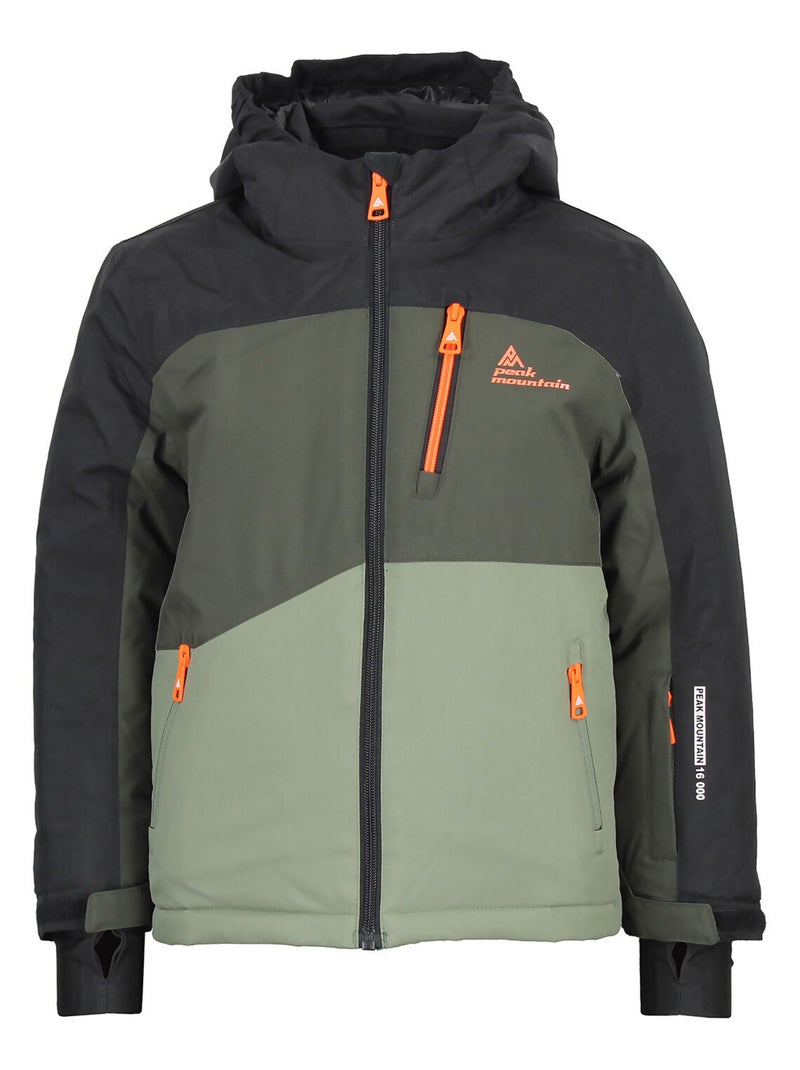 Ensemble de ski ECEROME - PEAK MOUNTAIN Noir Vert - Kiabi