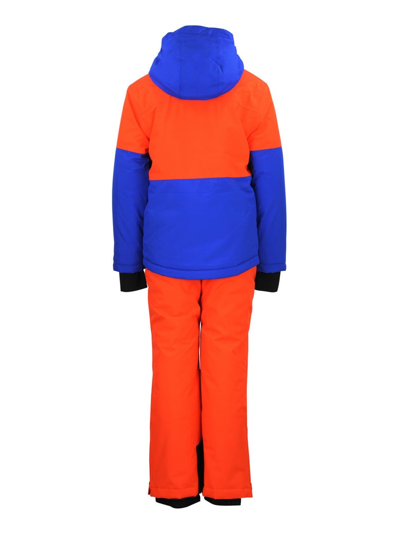 Ensemble de ski ERUBY - PEAK MOUNTAIN Bleu Orange - Kiabi