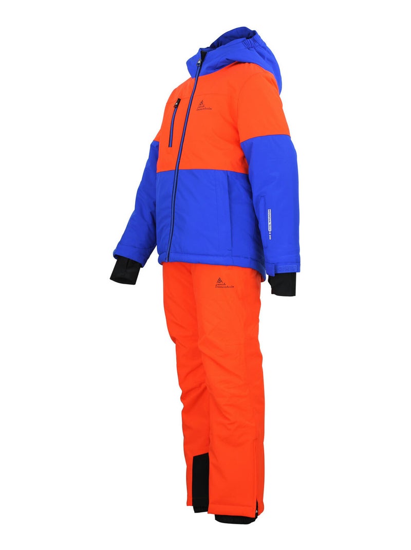 Ensemble de ski ERUBY - PEAK MOUNTAIN Bleu Orange - Kiabi