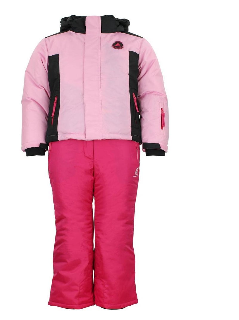 Ensemble de ski fille FANAE - PEAK MOUNTAIN Rose fushia - Kiabi