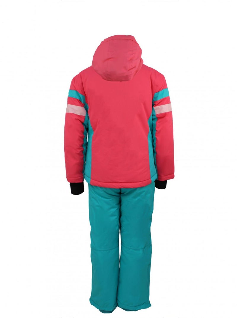 Ensemble de ski fille FANCEL - PEAK MOUNTAIN Rose fushia - Kiabi