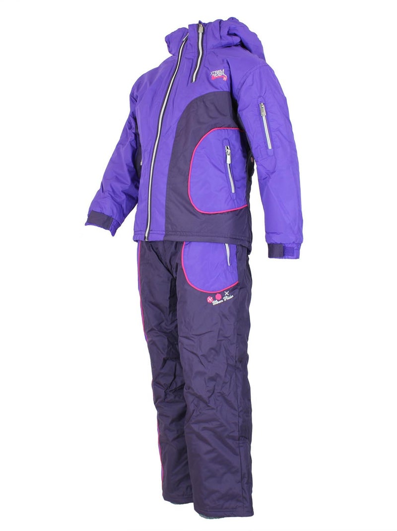 Ensemble de ski fille FLANA - X TREM RIDER Violet - Kiabi