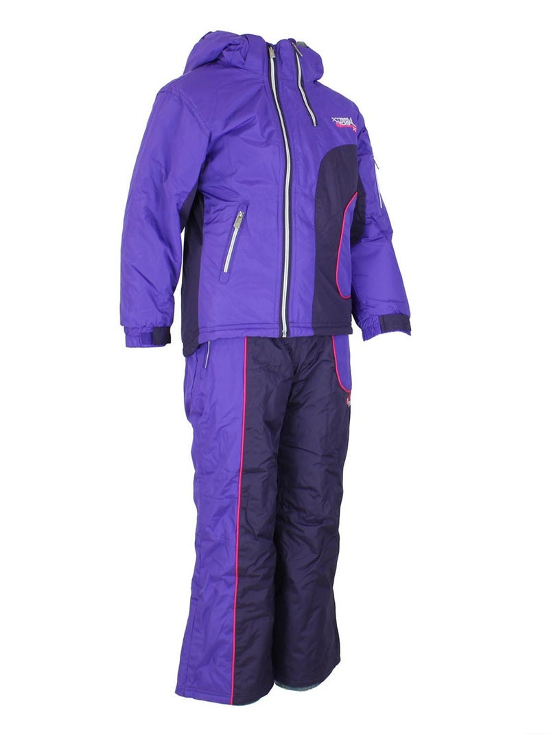 Ensemble de ski fille FLANA - X TREM RIDER Violet - Kiabi