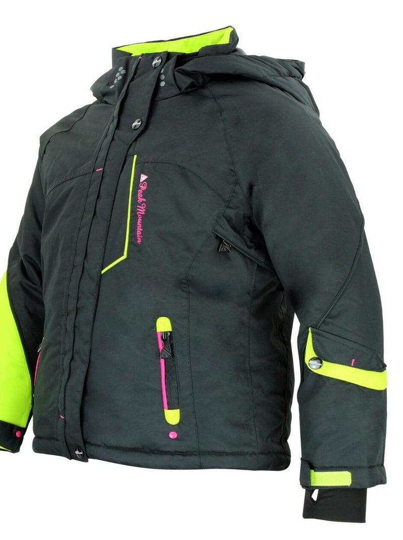 Ensemble de ski fille GAMIC - PEAK MOUNTAIN Noir - Kiabi