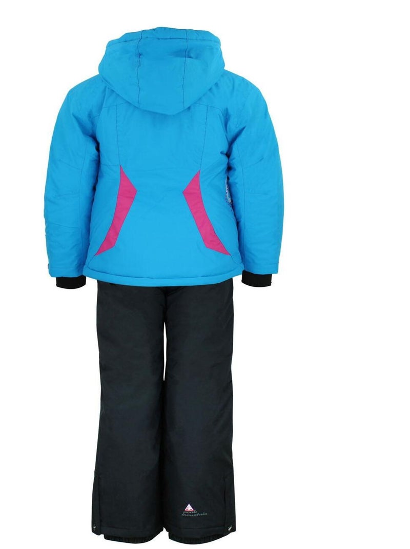 Ensemble de ski fille GASTEC - PEAK MOUNTAIN Bleu turquoise - Kiabi