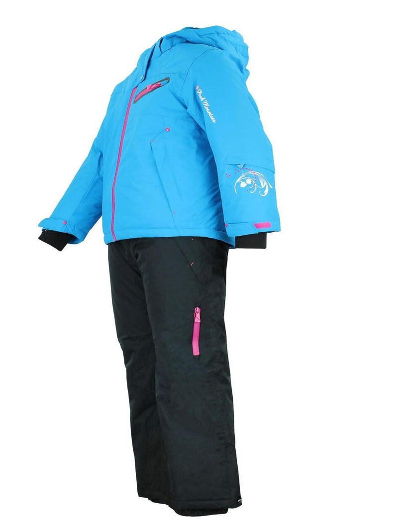 Ensemble de ski fille GASTEC - PEAK MOUNTAIN Bleu turquoise - Kiabi