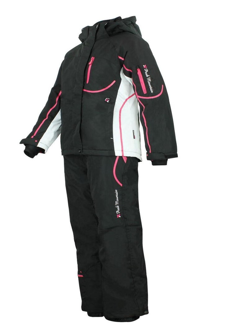 Ensemble de ski fille GAULINE - PEAK MOUNTAIN Noir Noir - Kiabi