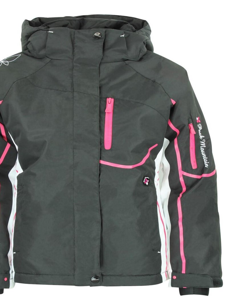 Ensemble de ski fille GAULINE - PEAK MOUNTAIN Noir Noir - Kiabi