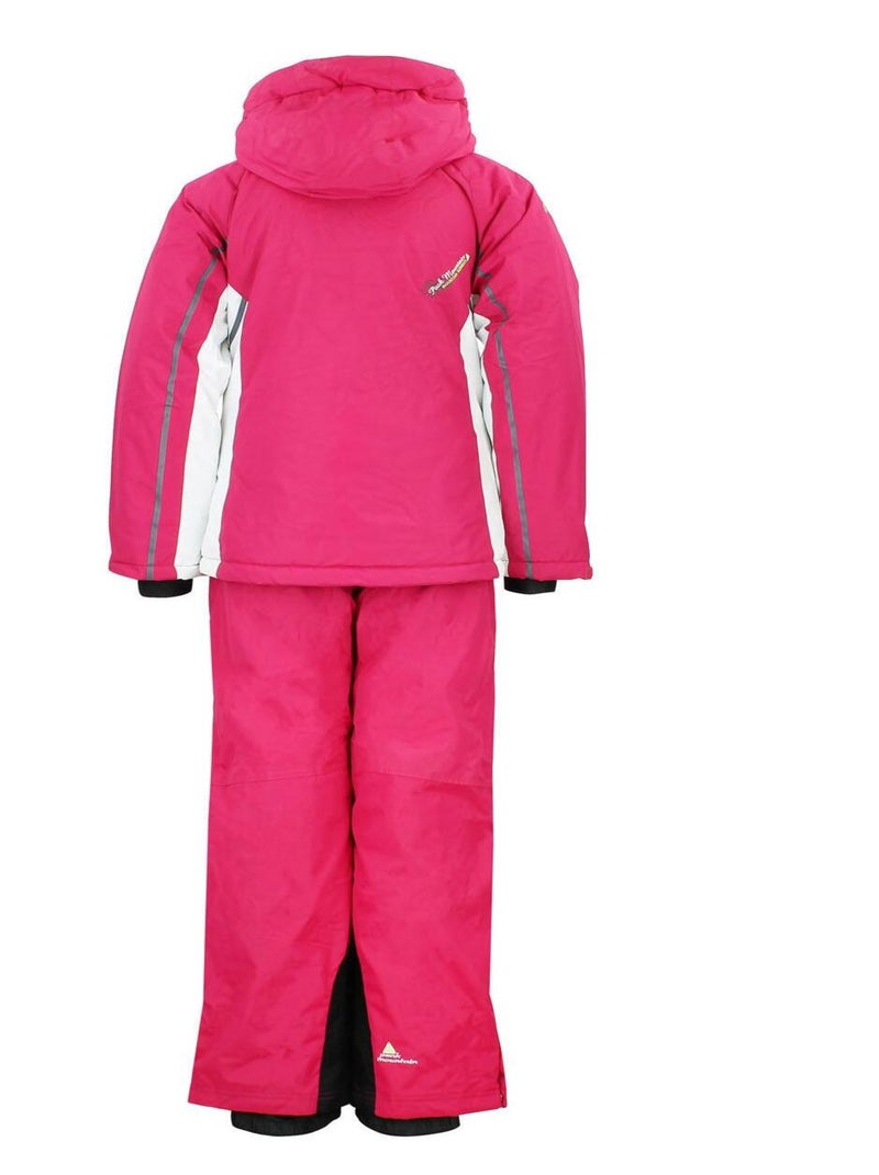 Ensemble de ski fille GAULINE - PEAK MOUNTAIN Rose framboise - Kiabi