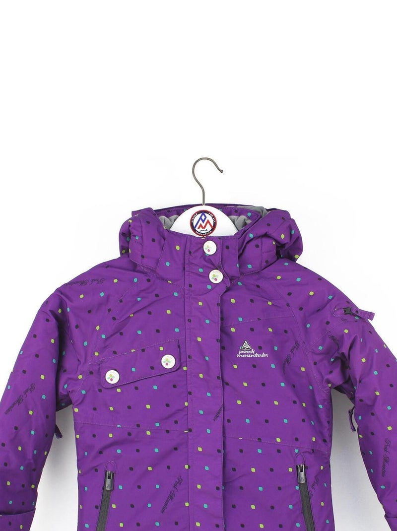 Ensemble de ski fille GAVIM - PEAK MOUNTAIN Violet - Kiabi