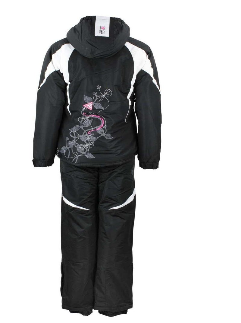 Ensemble de ski fille GINGO - PEAK MOUNTAIN Noir Noir - Kiabi