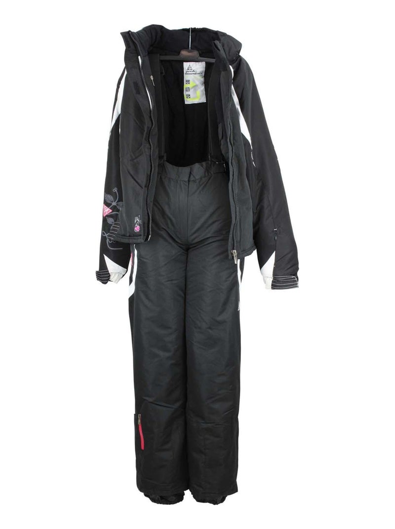 Ensemble de ski fille GINGO - PEAK MOUNTAIN Noir Noir - Kiabi