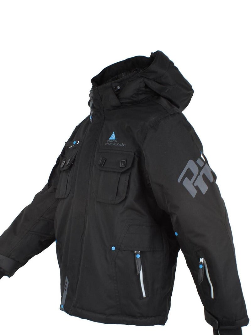 Ensemble de ski garçon ECARDIDENTE - PEAK MOUNTAIN Noir Noir - Kiabi