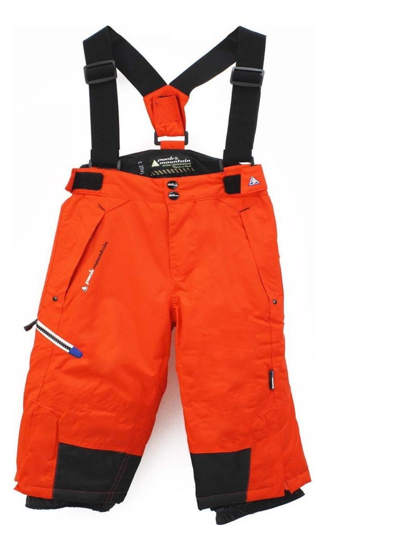 Ensemble de ski garçon ECOSMIC - PEAK MOUNTAIN Bleu Orange - Kiabi