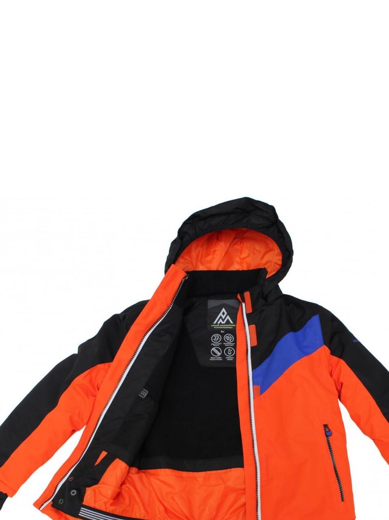 Ensemble de ski garçon EFLIGHT - PEAK MOUNTAIN Orange - Kiabi