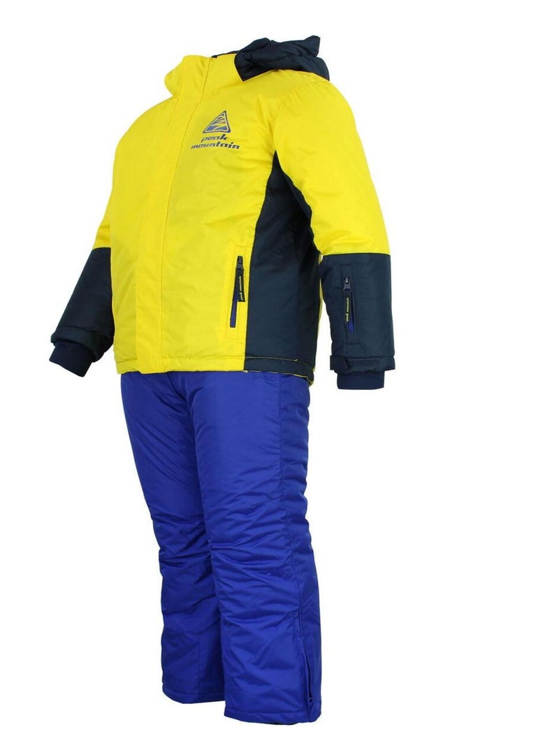 Ensemble de ski garçon EROS - PEAK MOUNTAIN Jaune - Kiabi