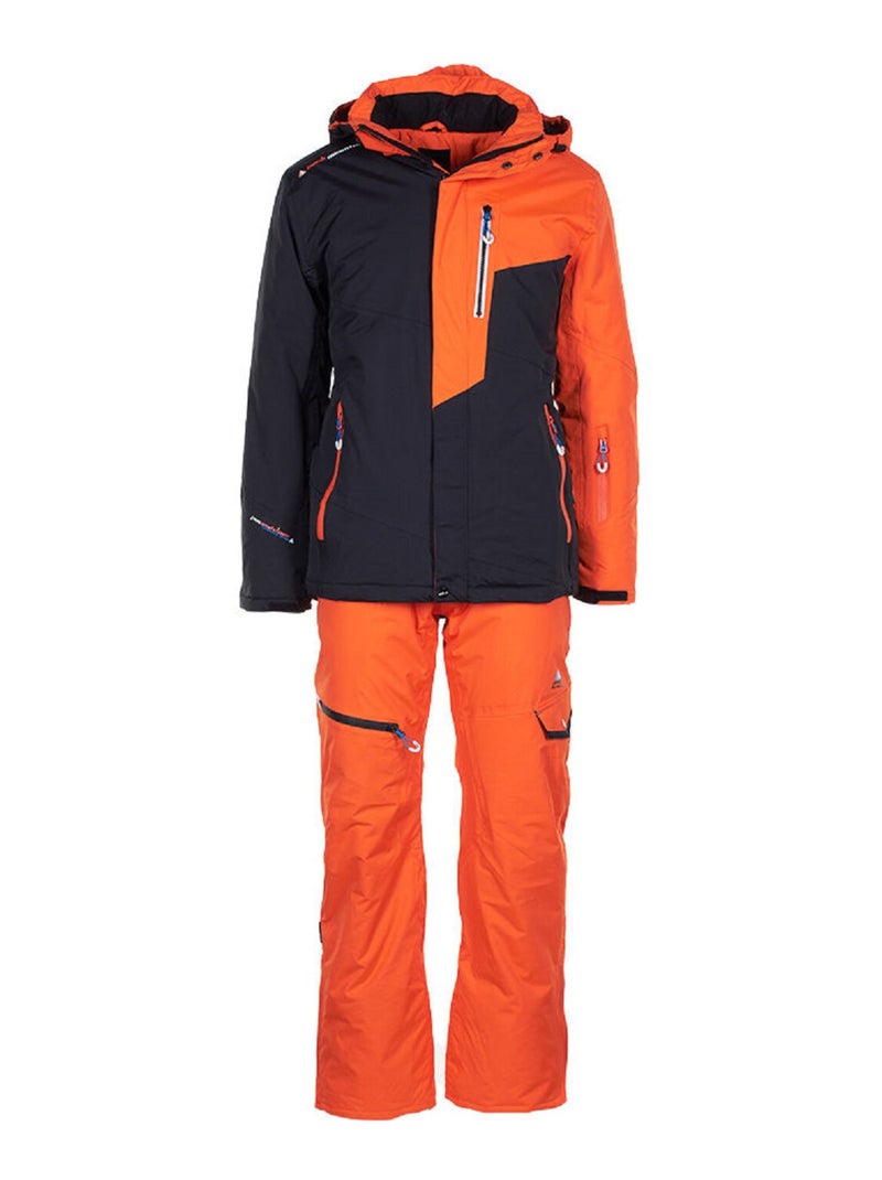 Ensemble de ski homme COROBI - PEAK MOUNTAIN Orange - Kiabi