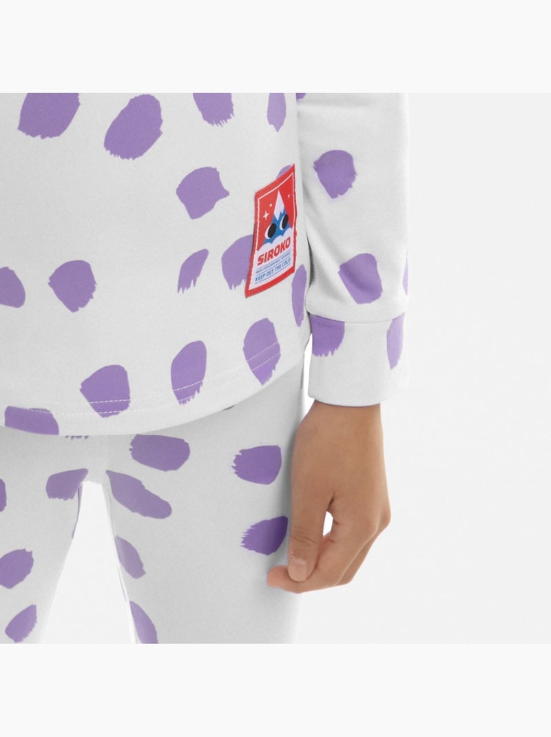Ensemble de sous-vêtements thermiques fille sports d'hiver enfants siren-g Blanc - Kiabi