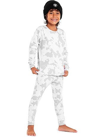 Ensemble de sous-vêtements thermiques garçon sports d'hiver enfants magic ice