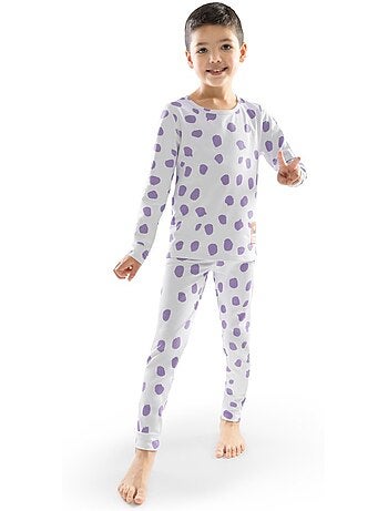 Ensemble de sous-vêtements thermiques garçon sports d'hiver enfants siren