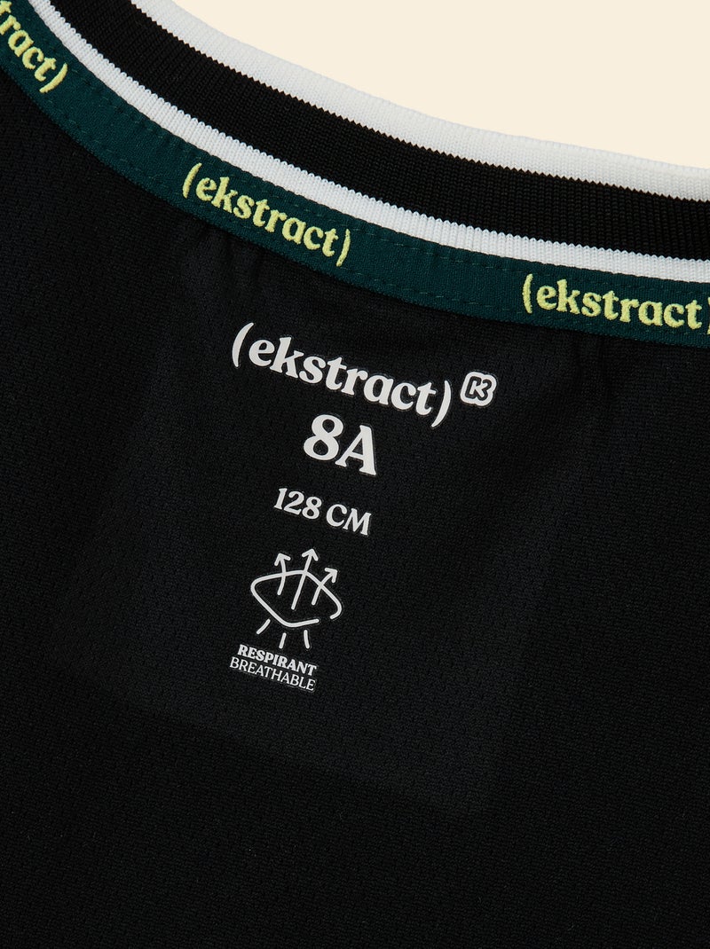 Ensemble de sport débardeur + short - (ekstract) Noir - Kiabi