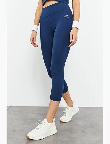 Ensemble de sport femme sans manches avec legging pantacourt tommy