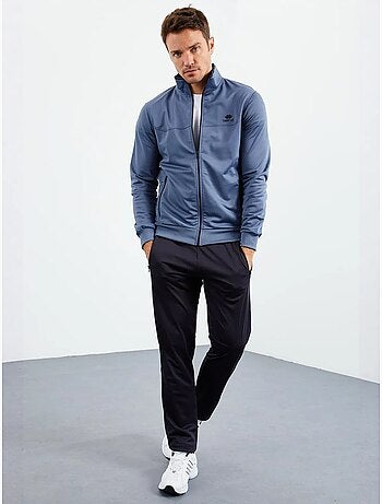Ensemble de sport homme en maille scuba à col zippé tommy