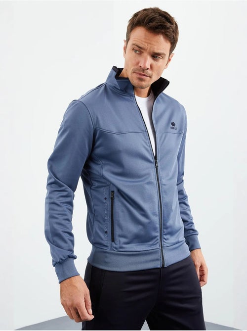 Ensemble de sport homme en maille scuba à col zippé tommy - Kiabi Ensemble de sport homme en maille scuba à col zippé tommy - Kiabi