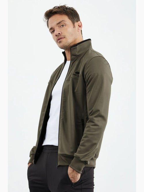 Ensemble de sport homme en maille scuba à col zippé tommy - Kiabi