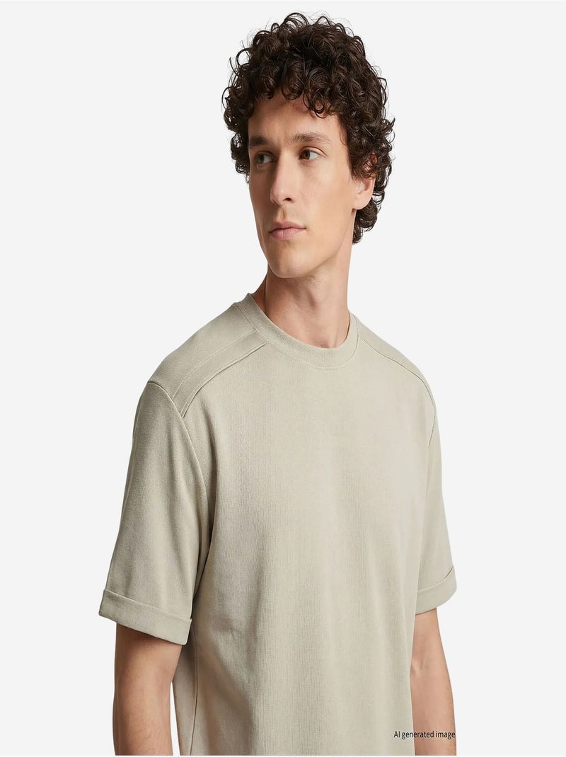 Ensemble de sport homme en mélange coton tommy Beige argile - Kiabi
