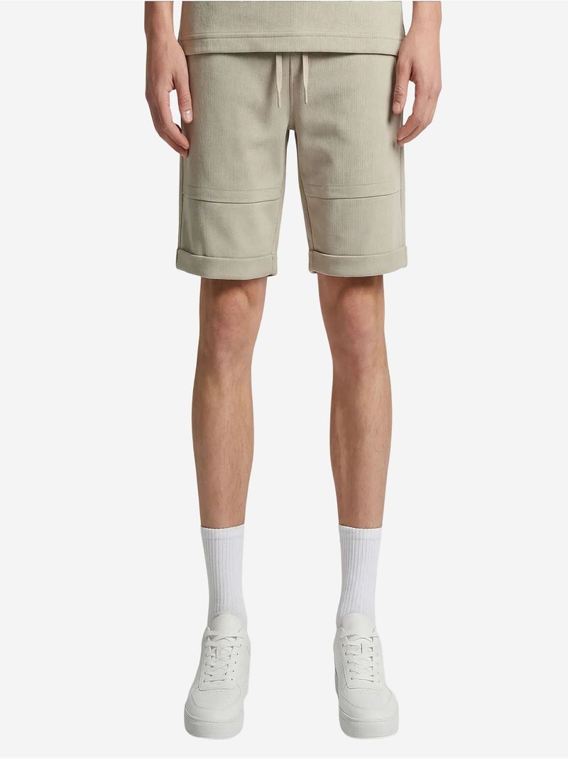 Ensemble de sport homme en mélange coton tommy Beige argile - Kiabi