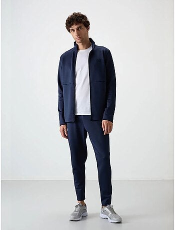 Ensemble de sport homme en scuba, col zippé tommy
