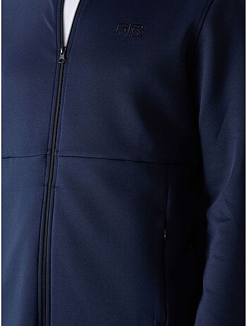 Ensemble de sport homme en scuba, col zippé tommy