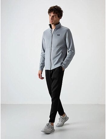 Ensemble de sport homme en scuba, col zippé tommy